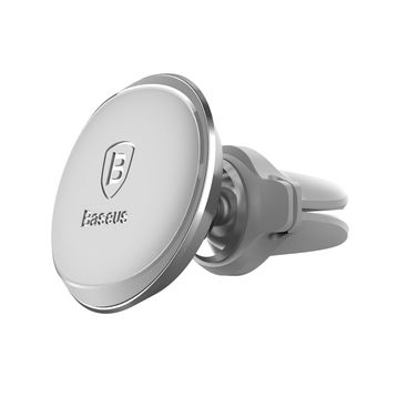 Baseus Air Vent Gümüş Araç İçi Manyetik Telefon Tutucu