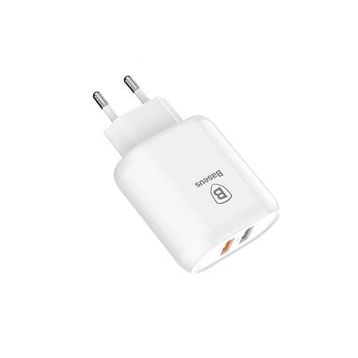 Baseus Bojure Series Dual-USB QC 3.0 23 W Hızlı Şarj Aleti