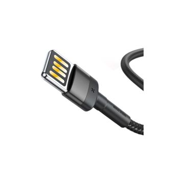 Baseus Cafule CALKLF-HG1 2 mt Gri-Siyah Kablo