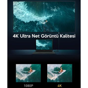 Baseus Cafule Hdmi 2.0 2 metre Kablo 4Khdmi to 4Khdmi Kablosu