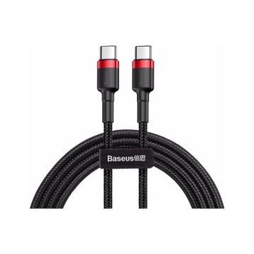 Baseus Cafule Kırmızı 1 mt Şarj & Data Aktarımı Kablosu