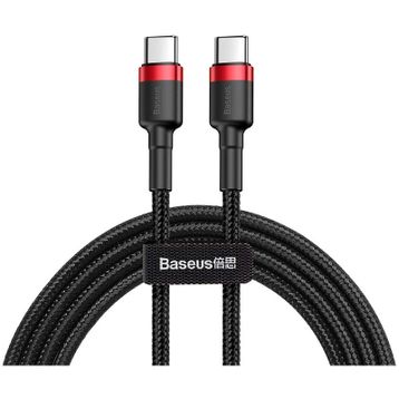 Baseus Cafule Kırmızı 1 mt Şarj & Data Aktarımı Kablosu