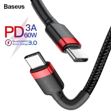 Baseus Cafule Series Type-C PD.2.0 3A 1 m Hızlı Şarj Kablosu