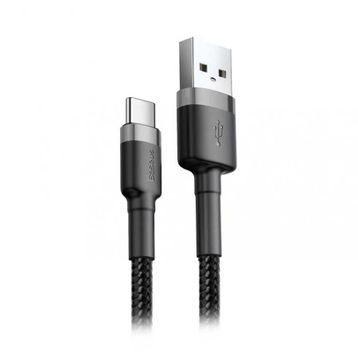 Baseus Cafule Type-C 3A Kırmızı 1 m Data Şarj Kablosu