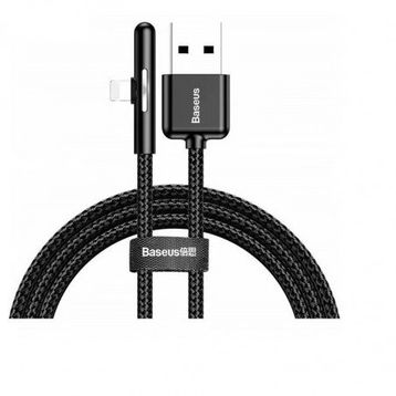Baseus CAL7C-A01 İridescent Lamp Lightining Mobile Oyuncu 1 m Şarj USB Kablosu