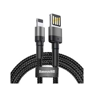 Baseus CALKLF-GG1 Gri-Siyah Cafule 1mt USB Kablo
