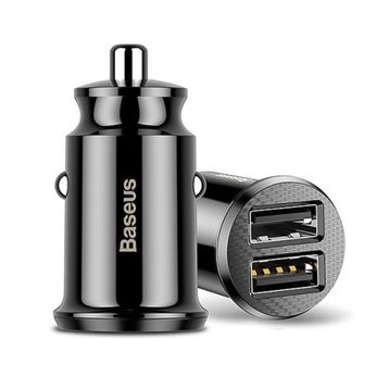 Baseus CCALL-ML01 Siyah Grain Araba Şarj Cihazı