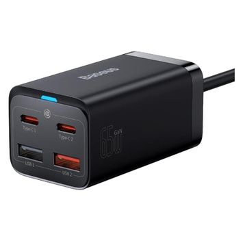 Baseus CCGP040101 Gan3 Pro 65 W Siyah Şarj Cihazı