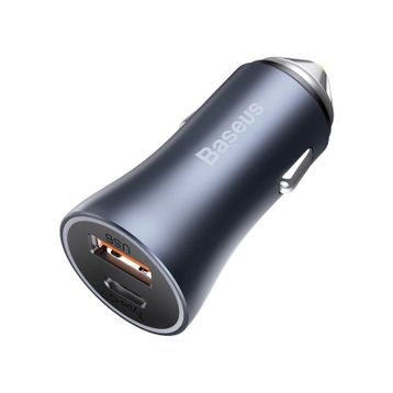 Baseus CCJD-0G 40W PD QC Type C ve USB Girişli Araç Şarj Cihazı