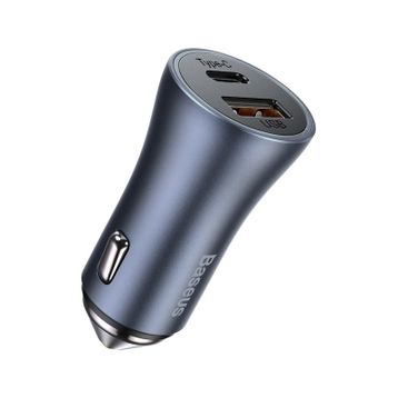 Baseus CCJD-0G 40W PD QC Type C ve USB Girişli Araç Şarj Cihazı