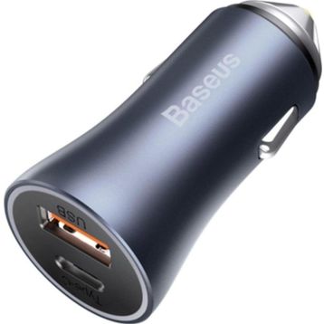 Baseus CCJD-0G 40W PD QC Type C ve USB Girişli Araç Şarj Cihazı