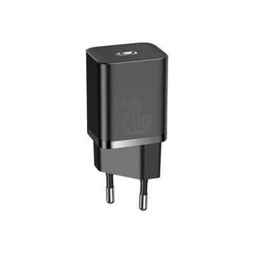 Baseus CCSUP-B01 Siyah Super SI 20W Type-C Hızlı Şarj Adaptörü
