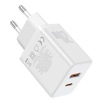 Baseus Cube C+U 20W Beyaz Şarj Cihazı