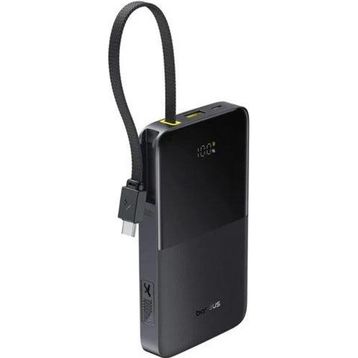 Baseus EnerFill FC51 Bipow2 Pro Siyah 10000 mAh Hızlı Şarj Powerbank