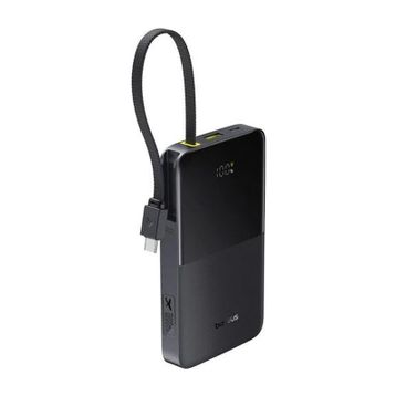 Baseus EnerFill FC51 Bipow2 Pro Siyah 10000 mAh Hızlı Şarj Powerbank