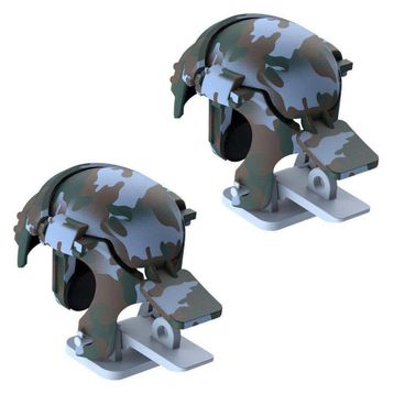 Baseus GA03 Level 3 Helmet Kamuflaj Mavi PUBG Oyun Aparatı