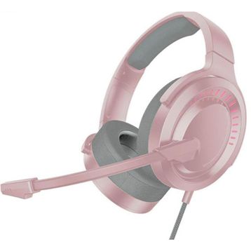 Baseus GAMO D05 Immersive Virtual 3D Işıklı Pembe Oyuncu Kulaklığı