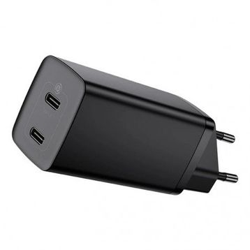 Baseus GaN2 Lite QC C+C 65W Siyah Şarj Cihazı