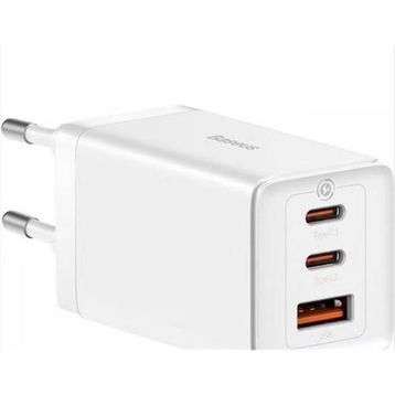 Baseus Gan5 Pro 2C+U 65W Beyaz Şarj Cihazı