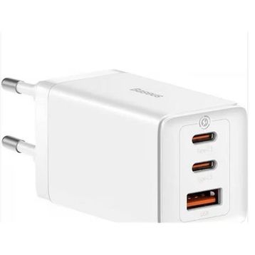 Baseus Gan5 Pro 2C+U 65W Beyaz Şarj Cihazı