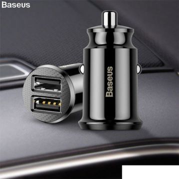 Baseus Grain CCALL-ML02 Mini Dual Usb 3.1a Araç Şarj Cihazı