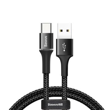 Baseus Halo USB Type-C 3.0A Hızlı Şarj 1 m USB Şarj Kablosu