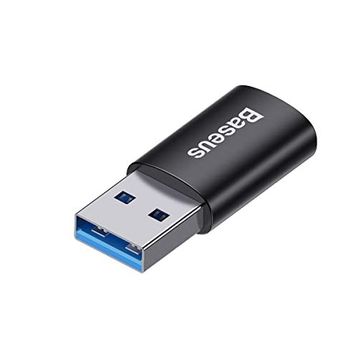 Baseus Ingenuity Mini OTG USB 3.1 to Type-C Siyah Adaptör