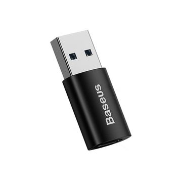 Baseus Ingenuity Mini OTG USB 3.1 to Type-C Siyah Adaptör