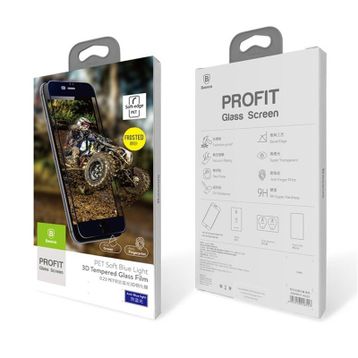Baseus Iphone 6-6S 3D Full Kaplama Kırılmaz Cam Ekran Koruyucu