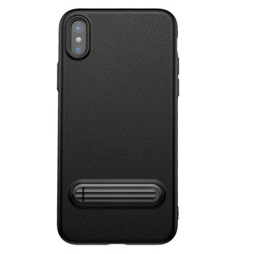 Baseus iPhone X Happy Watching Standlı Kılıf
