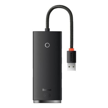 Baseus Lite 4 In 1 Multifonksiyonal Usb-A Hub Siyah Dock Station