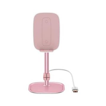Baseus Literary 15 W Kablosuz Masaüstü Telefon Tutucu Stand Wireless Şarj Kablosu