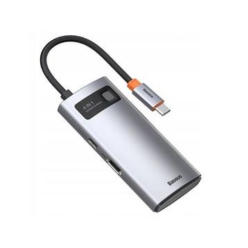Baseus Metal Gleam Series 4-1 Type-C HUB Adaptör Çoklayıcı