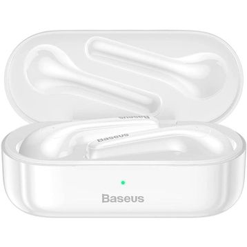 Baseus NGW07-02 Beyaz Bluetooth Kulaklık