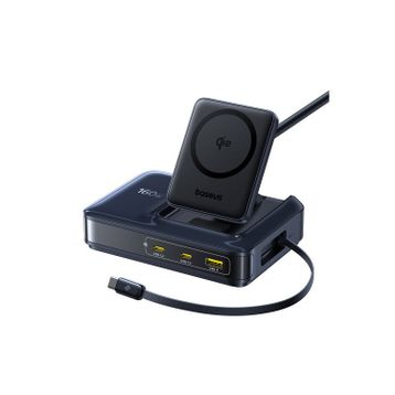 Baseus Nomos NH21 160 W 5in1 MagSafe Kablosuz Hızlı Şarj Aleti