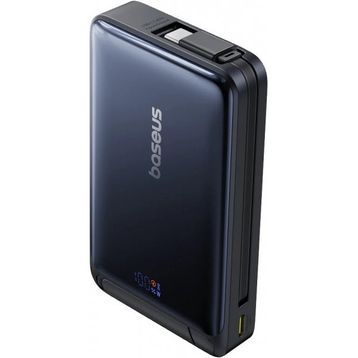 Baseus Nomos Qi2 10000 mAh Siyah Hızlı Şarj Magsafe Powerbank