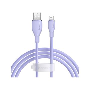 Baseus P10355700511-00 Pudding USB-A Light 2.4 A 1.2 m Mor Kablo