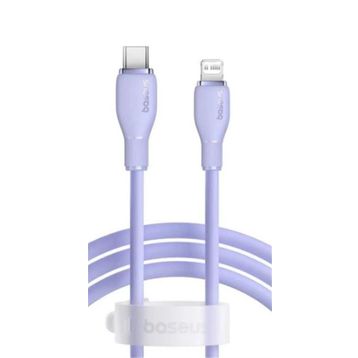 Baseus P10355700511-00 Pudding USB-A Light 2.4 A 1.2 m Mor Kablo