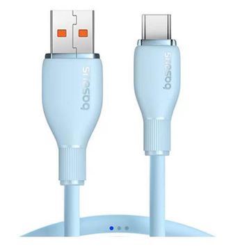 Baseus P10355703311-00 Pudding USB to C 100 W 1.2 m Mavi Kablo