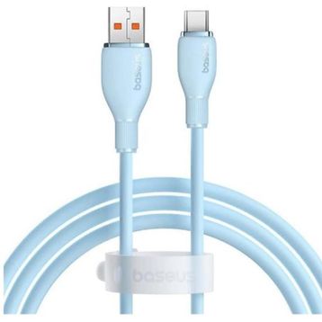 Baseus P10355703311-00 Pudding USB to C 100 W 1.2 m Mavi Kablo