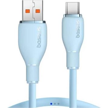 Baseus P10355703311-00 Pudding USB to C 100 W 1.2 m Mavi Kablo