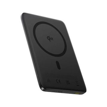 Baseus PicoGo AM41 Ultra Slim Qi2 Siyah 10000 mAh Hızlı Şarj MagSafe Powerbank