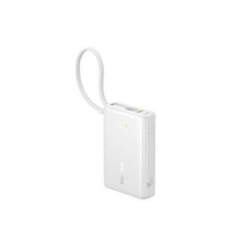 Baseus PicoGo Beyaz 45 W 10000 mAh Hızlı Şarj Powerbank