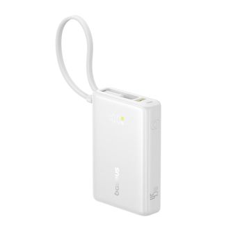 Baseus PicoGo Beyaz 45 W 10000 mAh Hızlı Şarj Powerbank