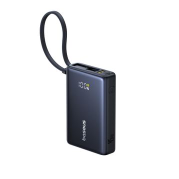 Baseus PicoGo Siyah 45 W 10000 mAh Hızlı Şarj Powerbank