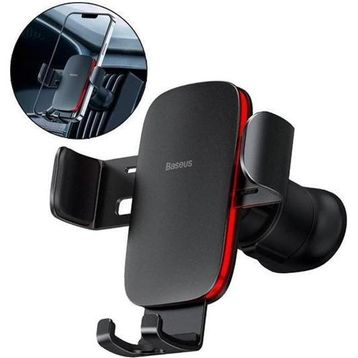 Baseus SUJS000001 MetalGravity Siyah Araç Telefon Tutucu