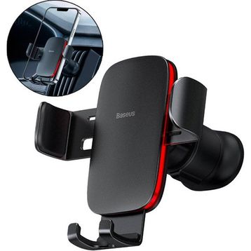 Baseus SUJS000001 MetalGravity Siyah Araç Telefon Tutucu