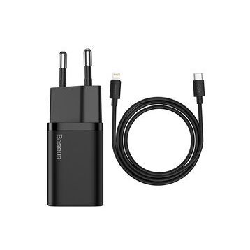 Baseus Super Si PD 20W Siyah Şarj Aleti