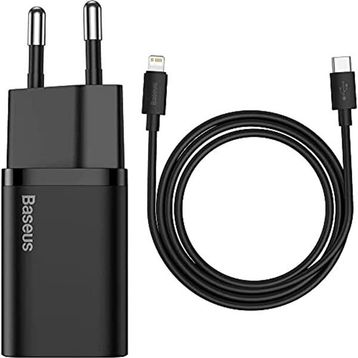 Baseus Super Si PD 20W Siyah Şarj Aleti