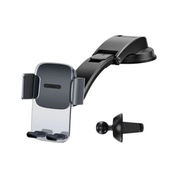 Baseus SUYK000001 Easy Center Siyah Araç Telefon Tutucu Set